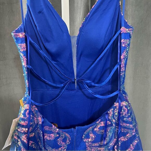 Say Yes To The Prom Sequin Dress - Picture 5 of 7